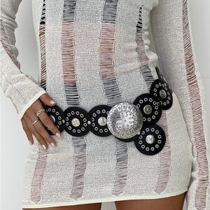 Princess Polly Karelle belt black size L/XL